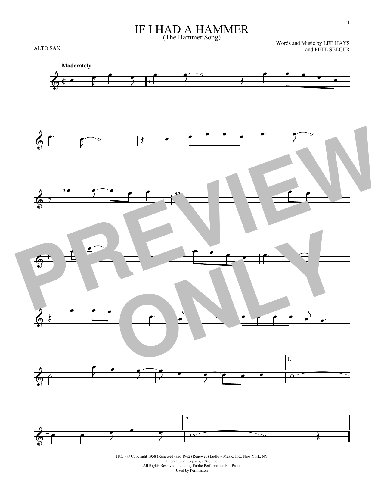 Product gallery: Page 1 of 1 If I Had A Hammer (The Hammer Song), Peter, Paul & Mary