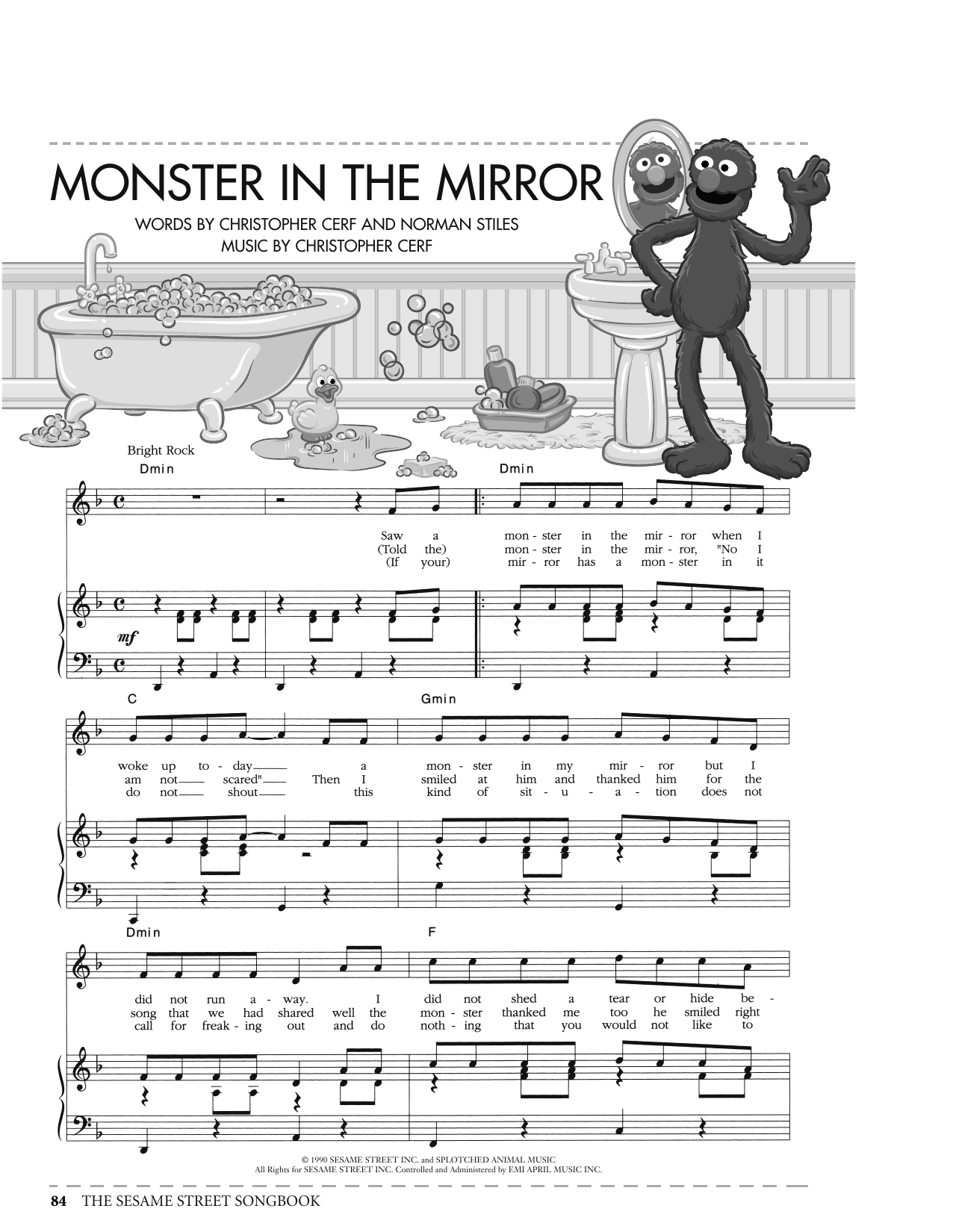 Produktbild zu: Monster In The Mirror (from Sesame Street)
