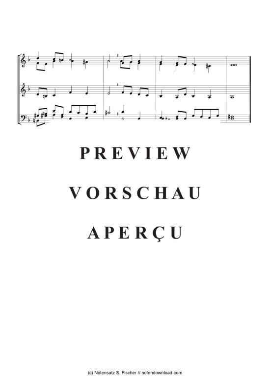 Produktgalerie: Seite 3 von 3 Jesu, meine Freude , , (Quartett in C)