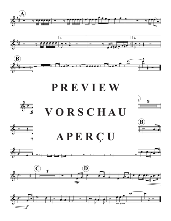 Produktgalerie: Seite 12 von 16 Hymn Suite – 3 Sätze , , (Blechbläserquintett)