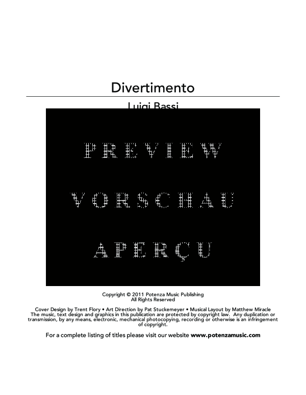Product gallery: Page 3 of 11 Divertimento, , (clarinet and piano)