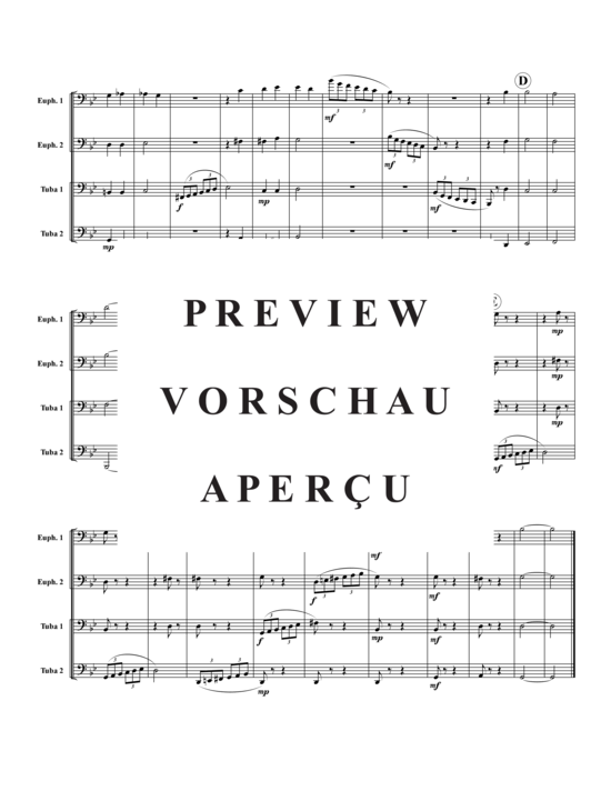 gallery: Avalanche , , (Tuba Quartett: 2x Bariton, 2xTuba)