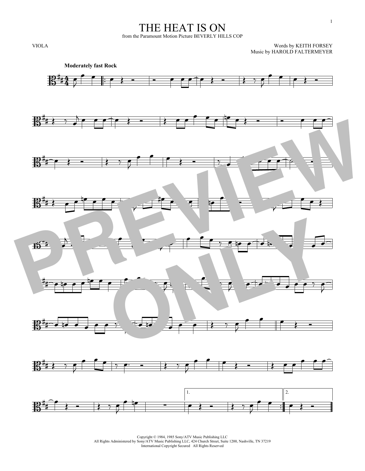 Product gallery: Page 1 of 1 The Heat Is On, Glenn Frey
