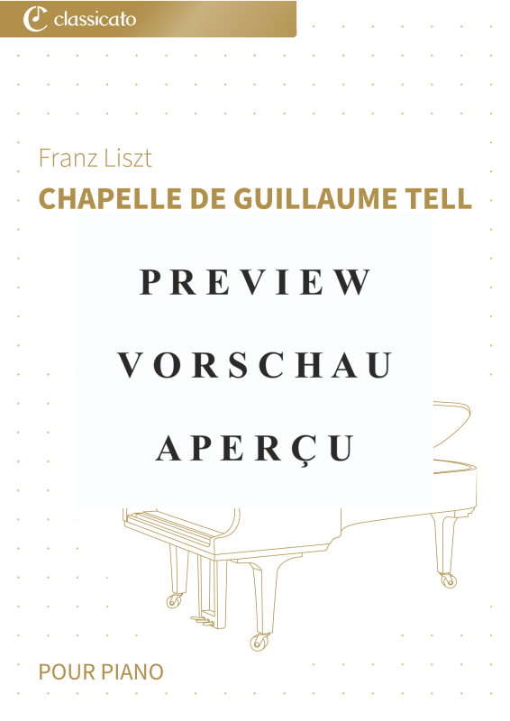 gallery: Chapelle de Guillaume Tell - Version simplifiée, , (Klavier Solo)