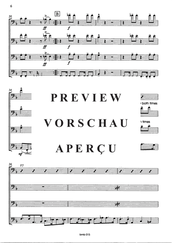 Product gallery: Page 4 of 16 Posaunen-Expresso , , (4x trombones)