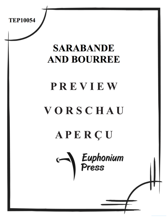 Product gallery: Page 2 of 19 Sarabande and Bouree , , (Tuba Quartett EETT)