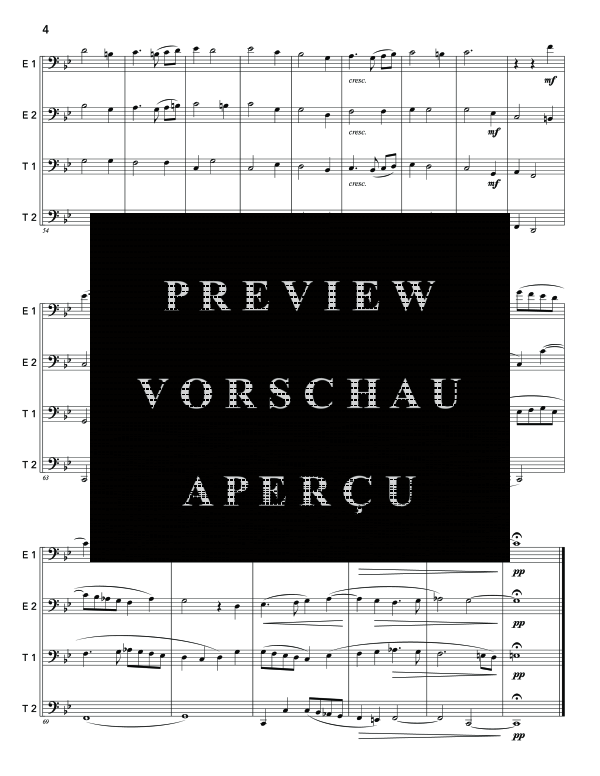 Produktgalerie: Seite 8 von 11 O Magnum Mysterium, , (Tuba QuartettEETT)