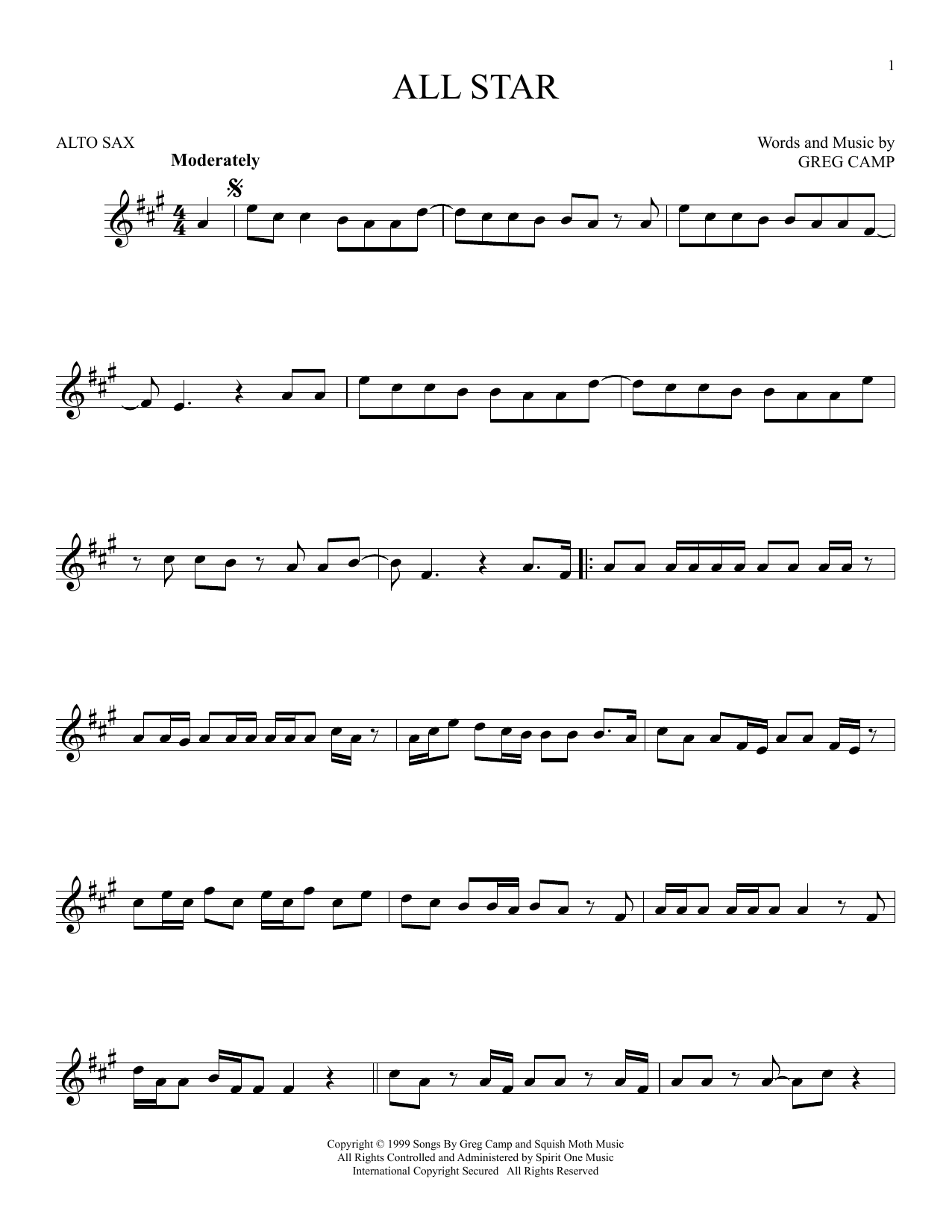 Product gallery: Page 1 of 1 All Star, Smash Mouth