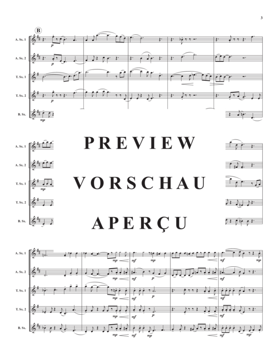 Product gallery: Page 5 of 17 Whisper Me Your Dreams , , (Saxophone Quintet AATTB)