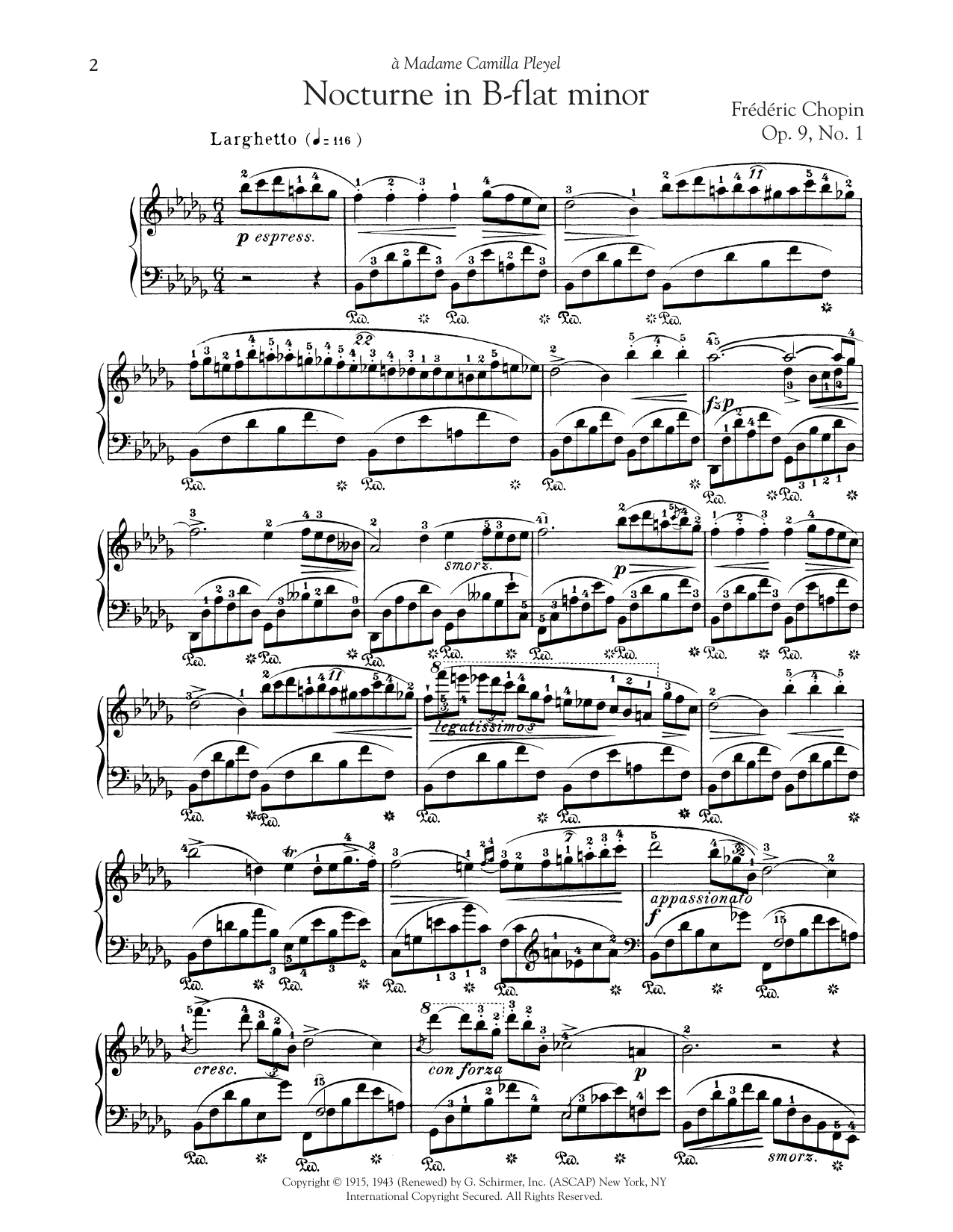 Product picture to: Nocturne, Op. 9, No. 1