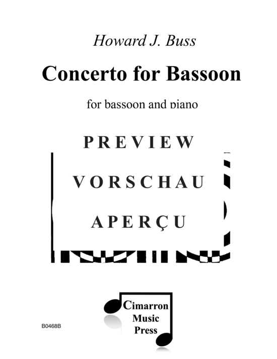 Product gallery: Page 2 of 21 Concerto for Bassoon , , (bassoon and piano)