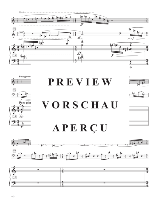 Product gallery: Page 7 of 21 Fugue and Postlude , , (flute, bassoon and piano)