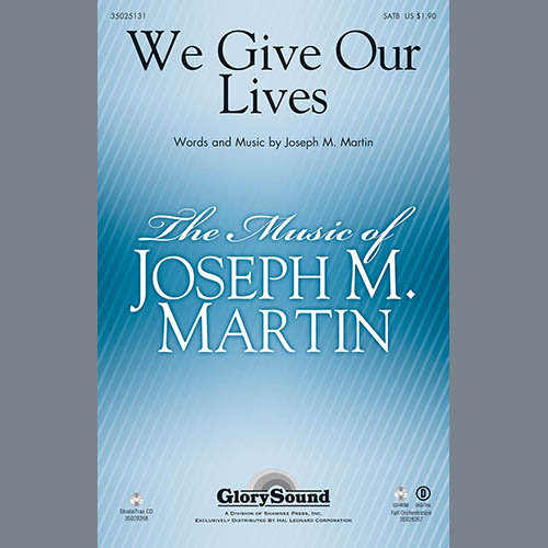 cover: We Give Our Lives, Joseph Martin
