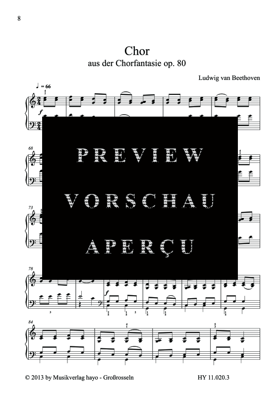 gallery: Schöne Stellen aus Oper und Konzert, Band 3, , (Klavier Solo)