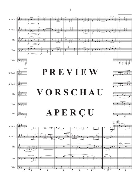 Produktgalerie: Seite 5 von 17 Five Favorites for Five , , (Blechbläserquintett)