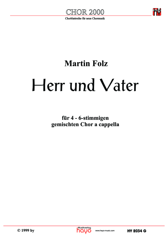 Produktbild zu: Herr und Vater