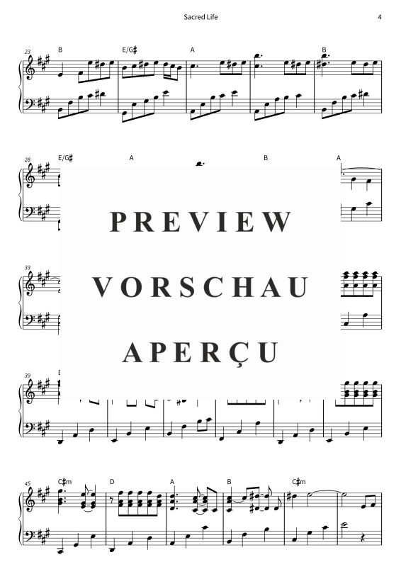 Produktgalerie: Seite 6 von 10 Sacred Life, Marco Wolf, Klavier Solo