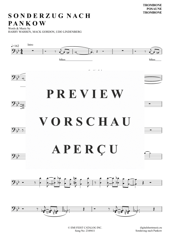 gallery: Sonderzug Nach Pankow, Lindenber, Udo, Posaune / Bariton