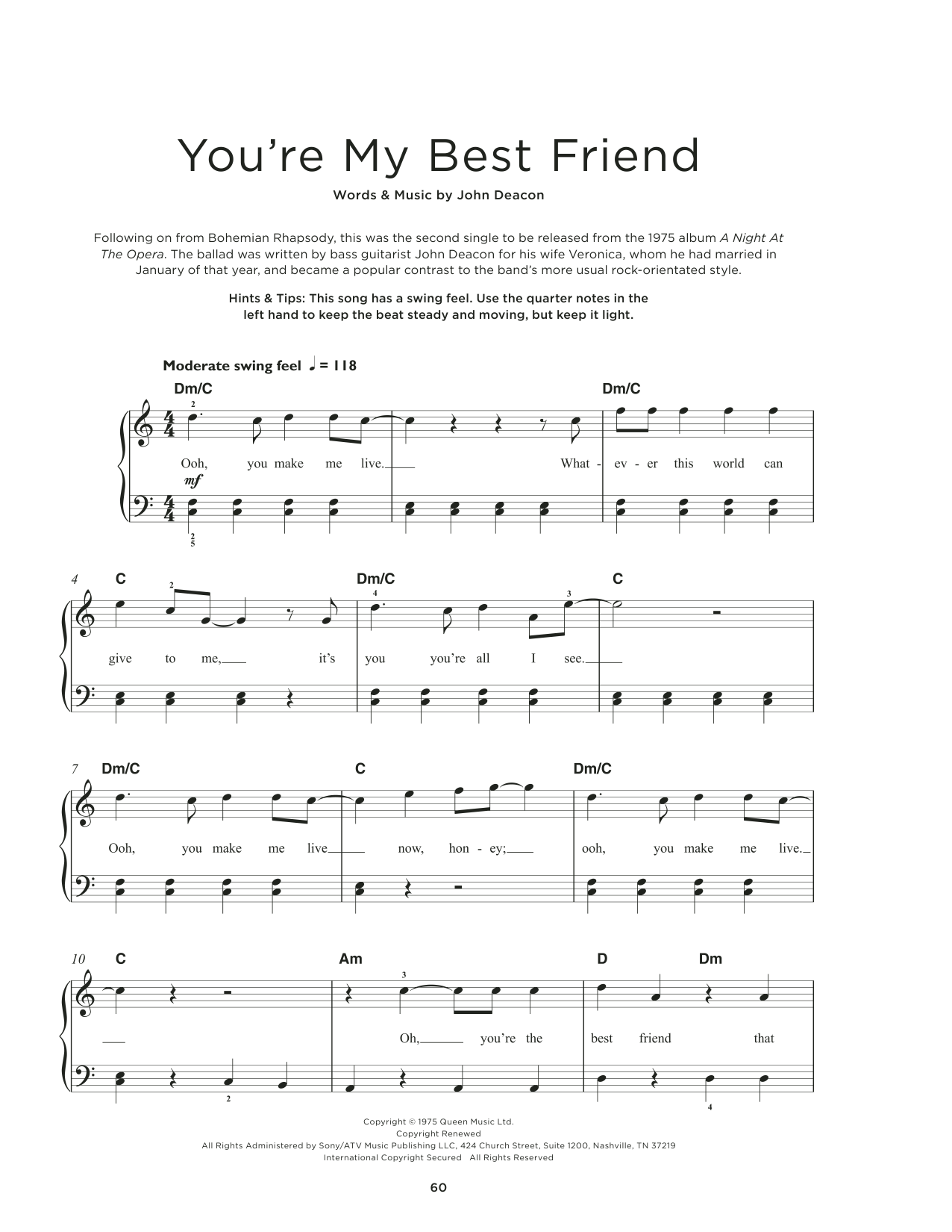Product picture to: You're My Best Friend