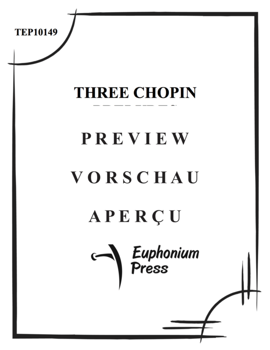 Product gallery: Page 2 of 14 Three Chopin Preludes , , (tuba + piano)