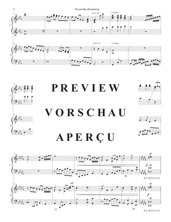 Produktgalerie: Seite 5 von 21 Ricordi d´ amore Memories of Love , , (2 Harfen)