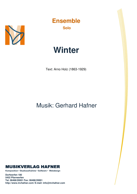 Product picture to: WinterGerhard Hafner