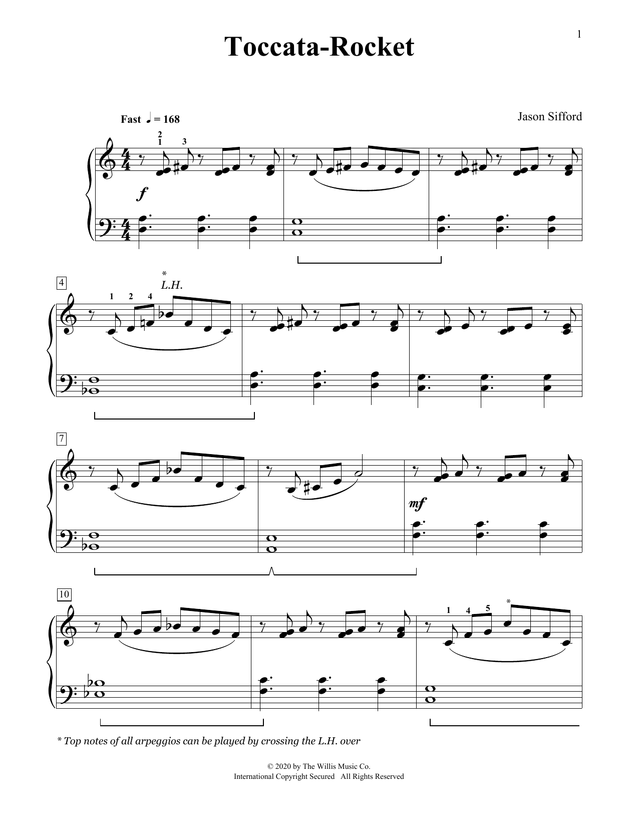 Produktbild zu: Toccata-Rocket