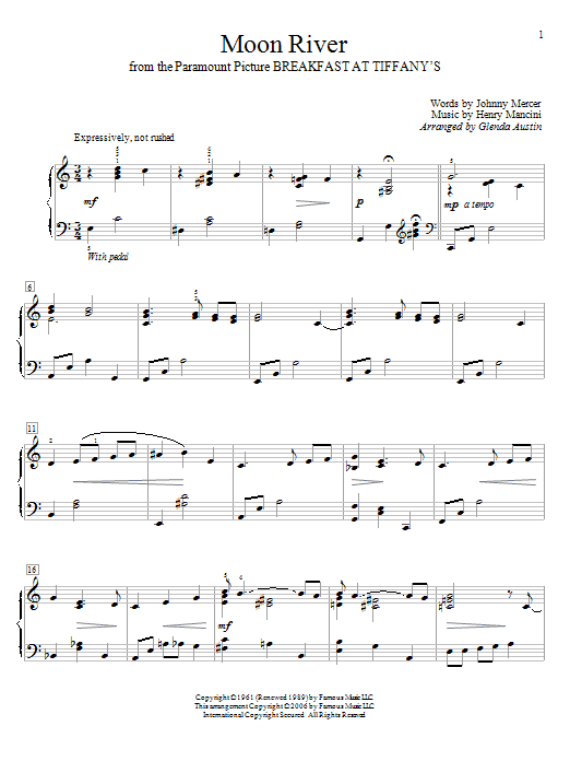 Produktbild zu: Moon River