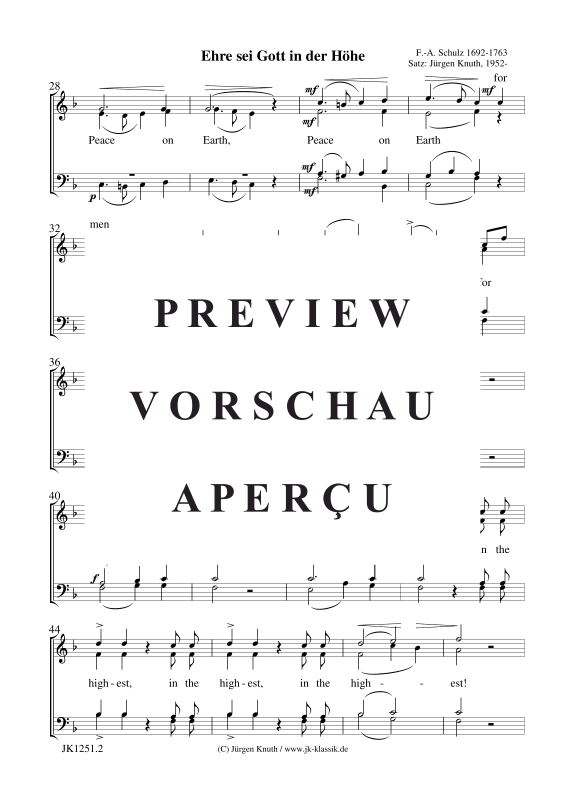 Produktgalerie: Seite 3 von 4 Praise the Lord in the highest, , Gemischter Chor