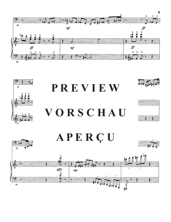 Produktgalerie: Seite 9 von 21 Deformation IV , , (Tuba + Klavier)