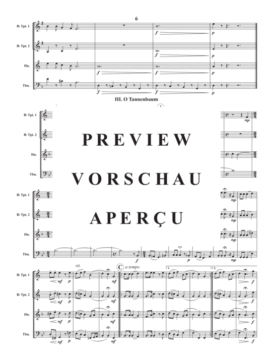 Produktgalerie: Seite 8 von 21 Vier Weihnachts-Quartette , , (Blechbläserquartett)