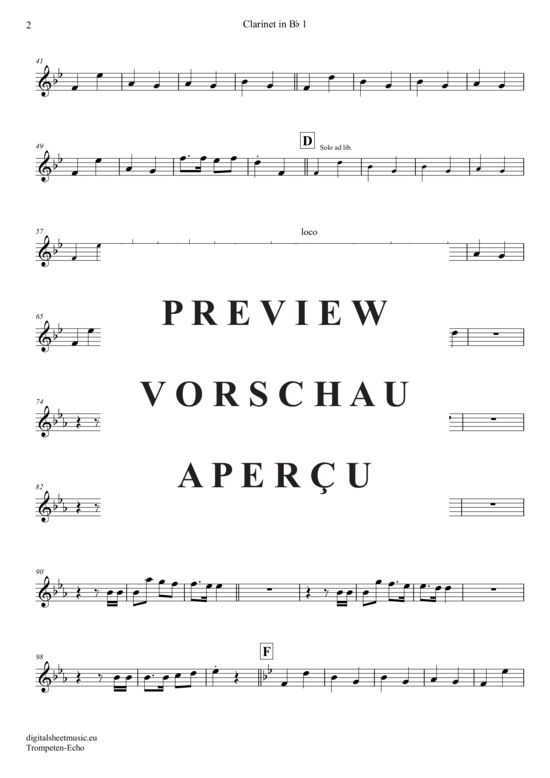 gallery: Trompeten Echo , Avsenik , Slavko, (Klarinetten Trio + Klavier)
