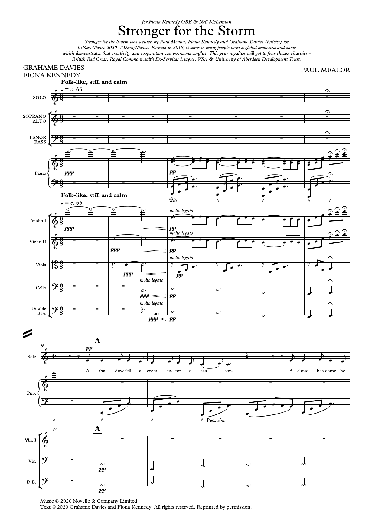 Produktbild zu: Stronger For The Storm (Study score)
