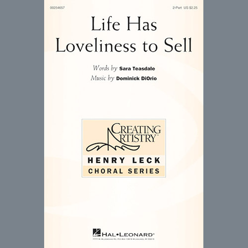 cover: Life Has Loveliness To Sell, Dominick DiOrio, Chor
