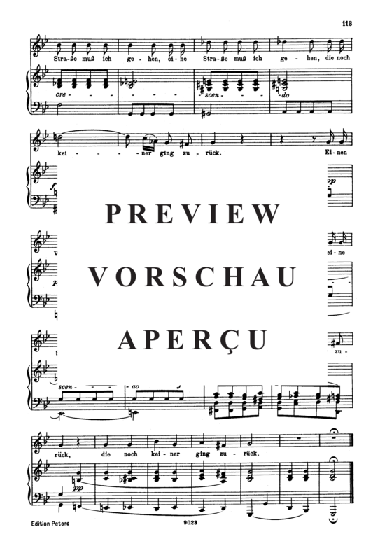 gallery: Der Wegweiser D.911-20 (Winterreise) , ,  (Gesang hoch + Klavier)
