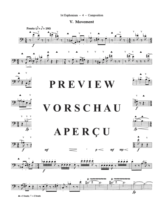 Product gallery: Page 18 of 21 Composition , , (Tuba Quartett EETT)