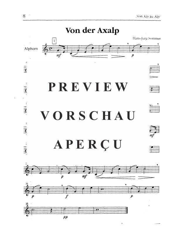 Produktgalerie: Seite 10 von 11 Von Alp zu Alp, , Alphorn