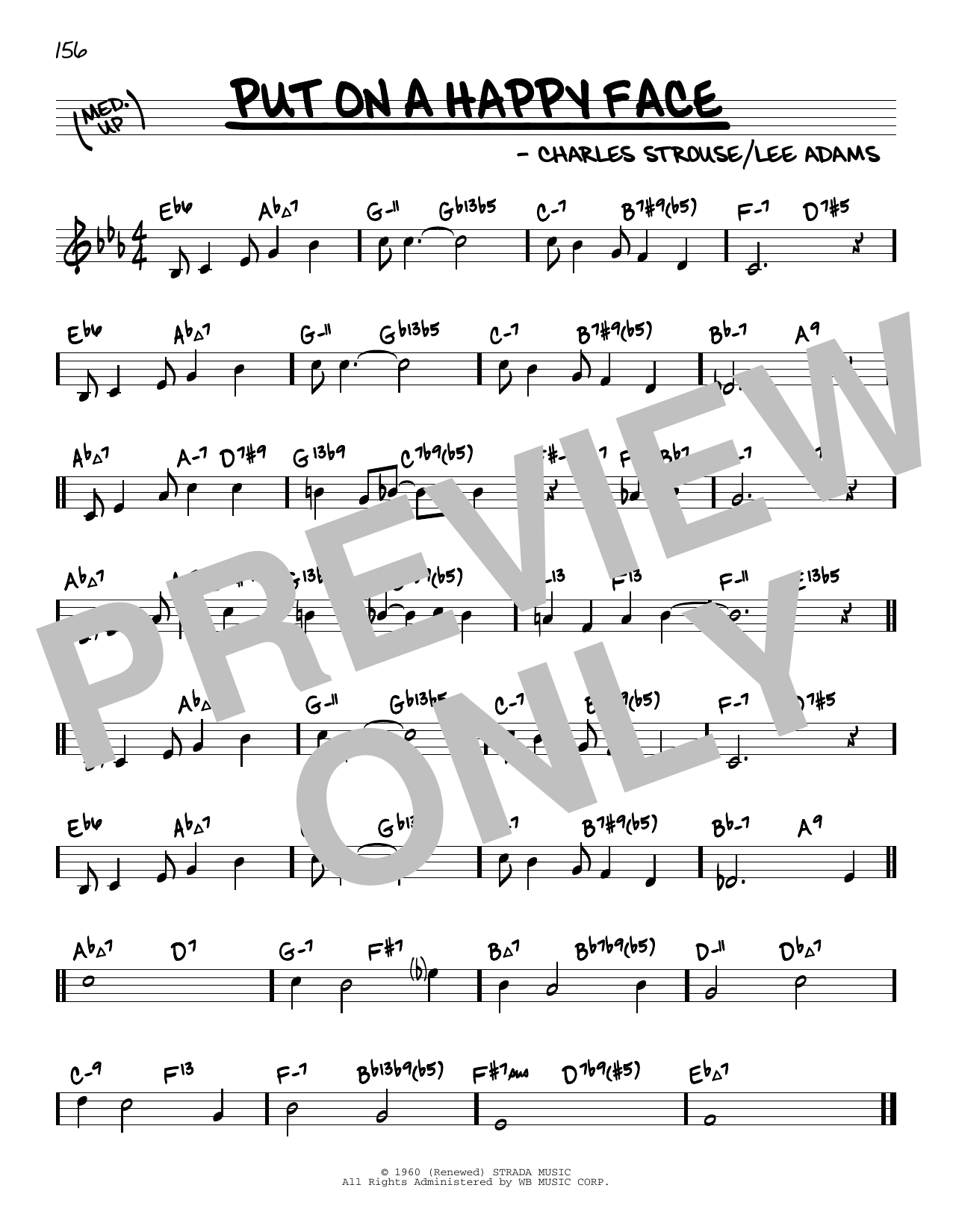Produktbild zu: Put On A Happy Face (arr. David Hazeltine)