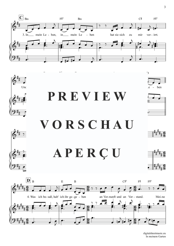 Product gallery: Page 11 of 11 In Meinem Garten, Mey, Reinhard, Klavier, Gesang & Akkorde