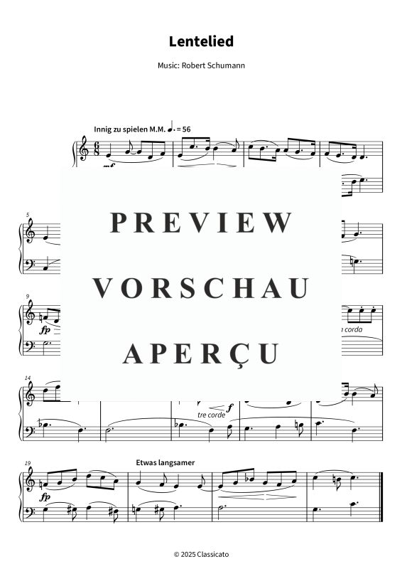 Product gallery: Page 4 of 4 Lentelied - vereenvoudigde versie, , Piano Solo
