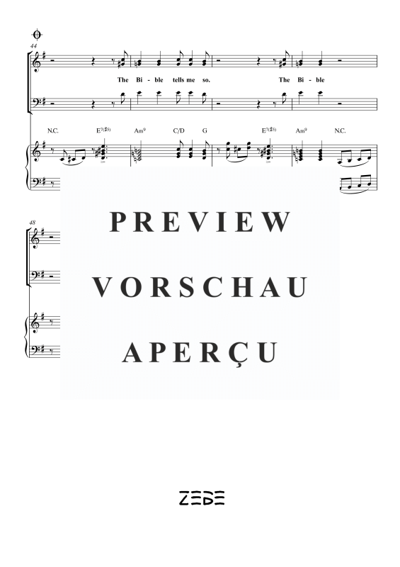 Produktgalerie: Seite 9 von 9 Jesus Loves Me, , Gemischter Chor SAB und Klavier