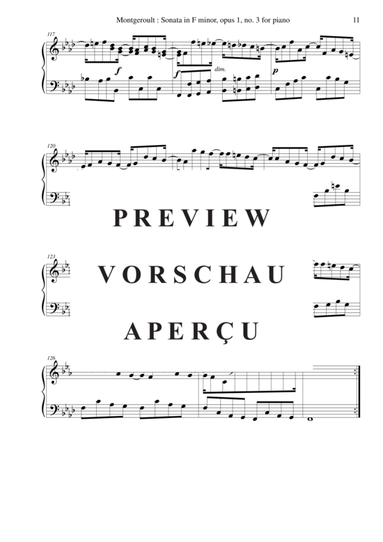 Product gallery: Page 12 of 21 Piano Sonata in F minor, Opus 1 no. 3 , Nicolas Horvath, Piano Solo