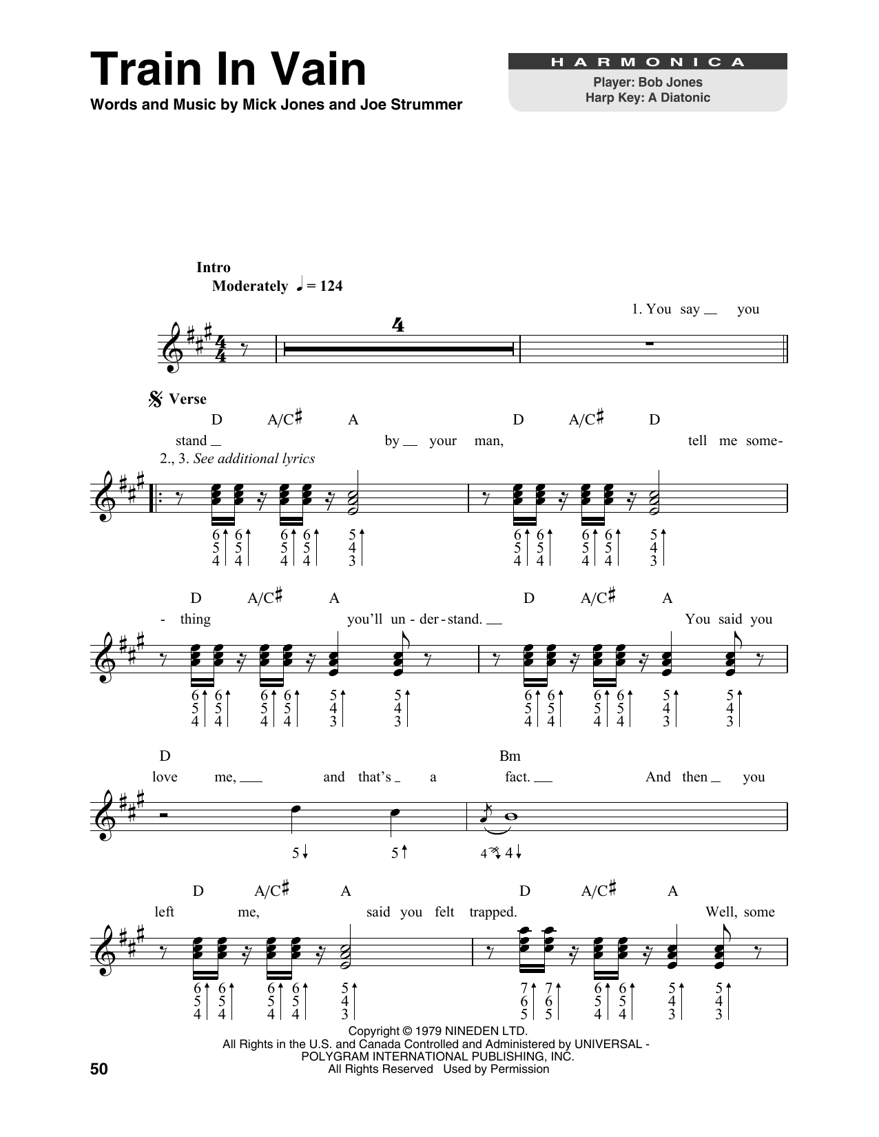 Product gallery: Page 1 of 1 Train In Vain, The Clash