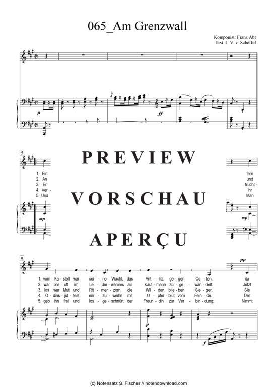 Produktgalerie: Seite 2 von 4 Am Grenzwall , , Klavier und Gesang