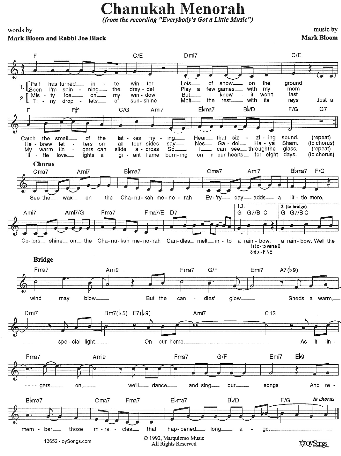 Produktgalerie: Seite 1 von 1 Chanukah Menorah, Joe Black, Melodieinstrument