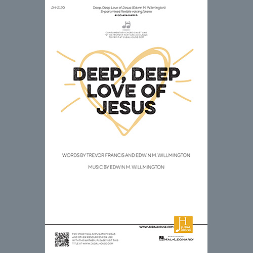 cover: Deep, Deep Love of Jesus, Edwin M. Willmington