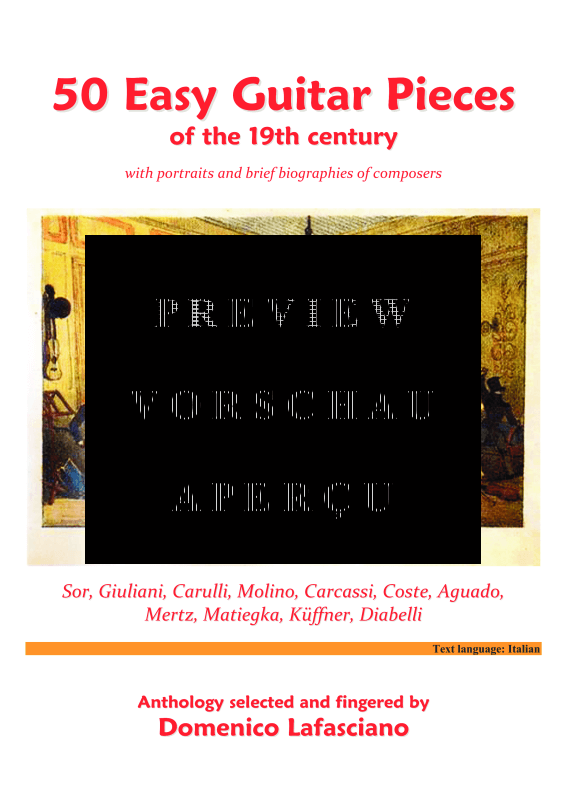 Produktgalerie: Seite 2 von 11 50 Easy Guitar Pieces of the 19th century, , Gitarre Solo