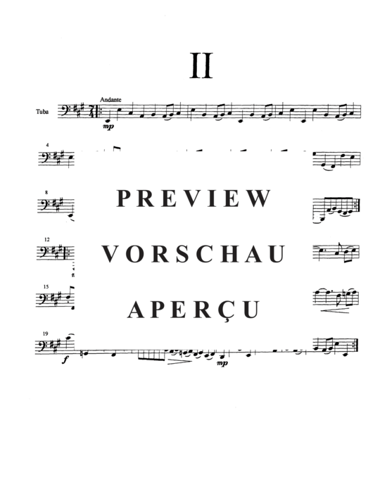 Product gallery: Page 5 of 9 Suite for Solo Tuba Alone by Itself without Accompaniment , , (Tuba Solo)