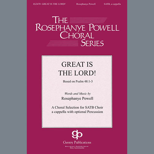 cover: Great Is The Lord, Rosephanye Powell