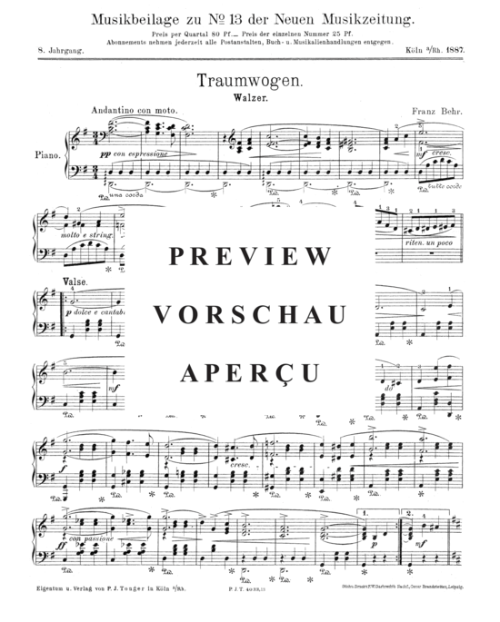 Product gallery: Page 2 of 4 Traumwogen , , Piano Solo